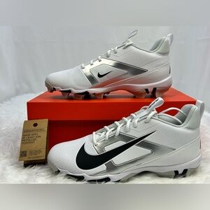 Nike Alpha Menace 4 Shark Men’s size 12 White/Black NWB